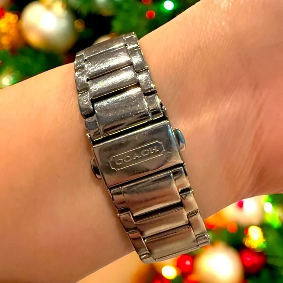 COACH Maddy wrist watch, model #14501937, stainless steel case